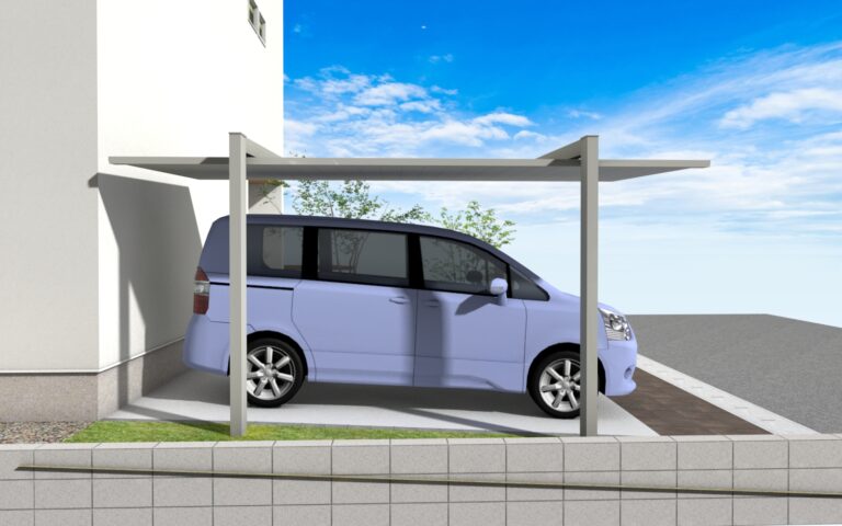 カーポートの高さ　H25